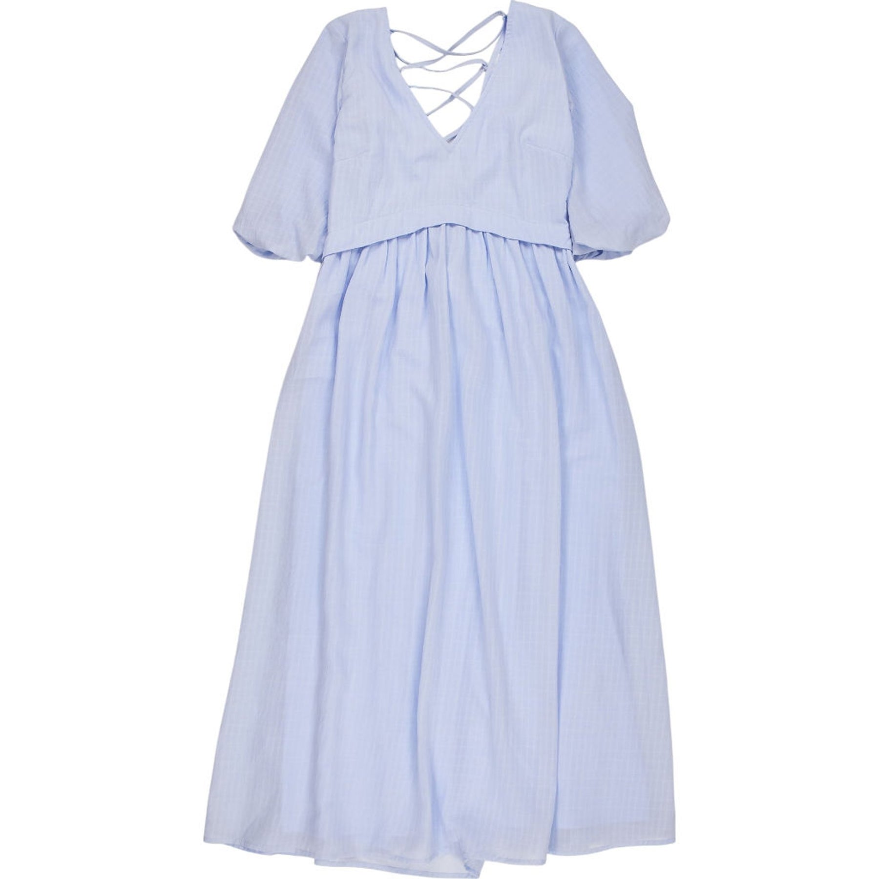OMNES Blue Midi Dress