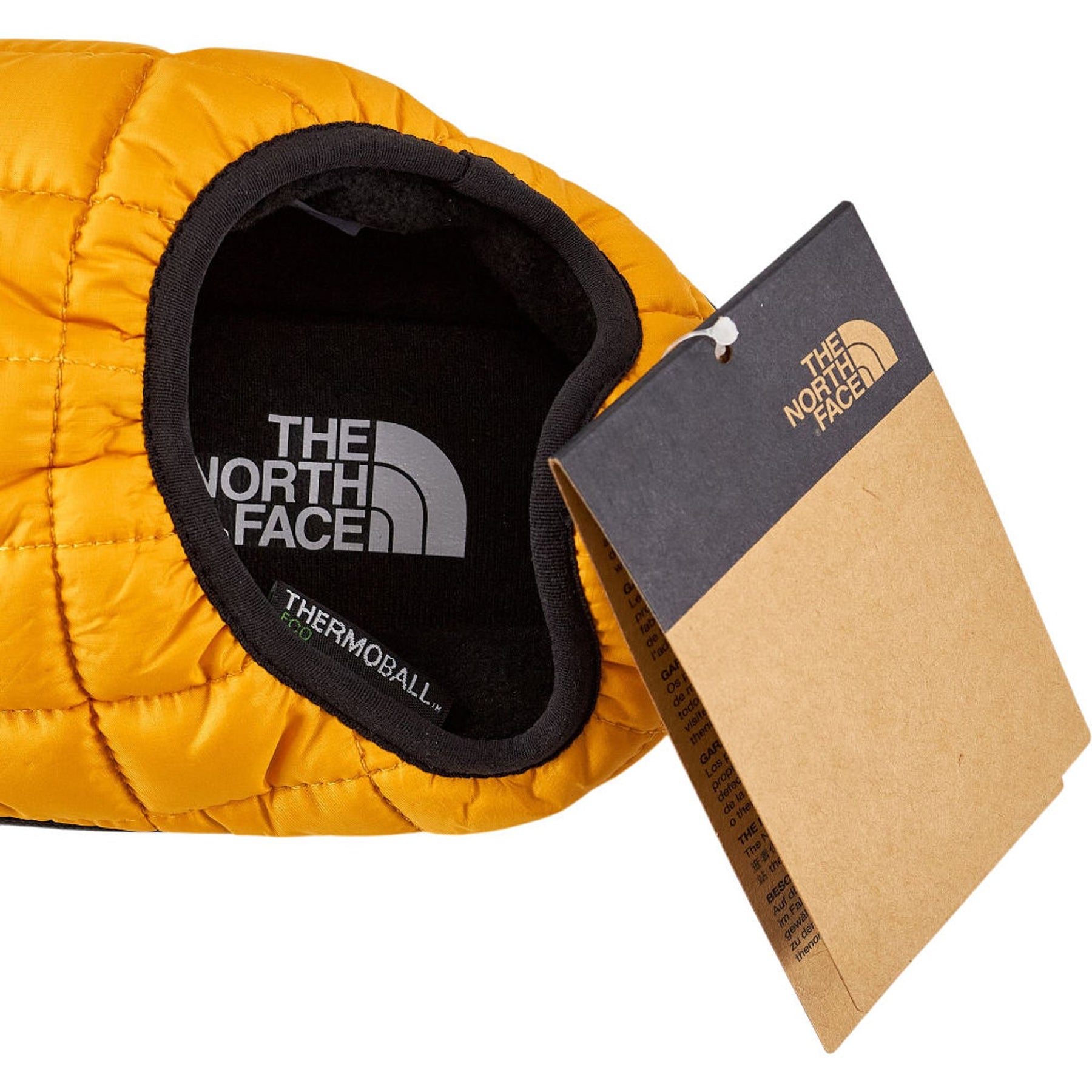 The North Face Yellow Thermoball Slippers