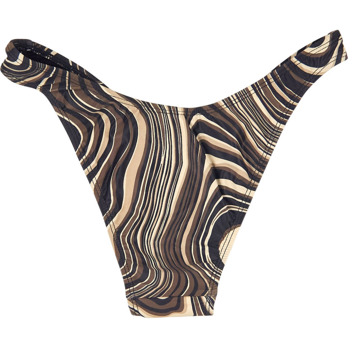 Motel Brown Ripple Farida Bikini Bottoms