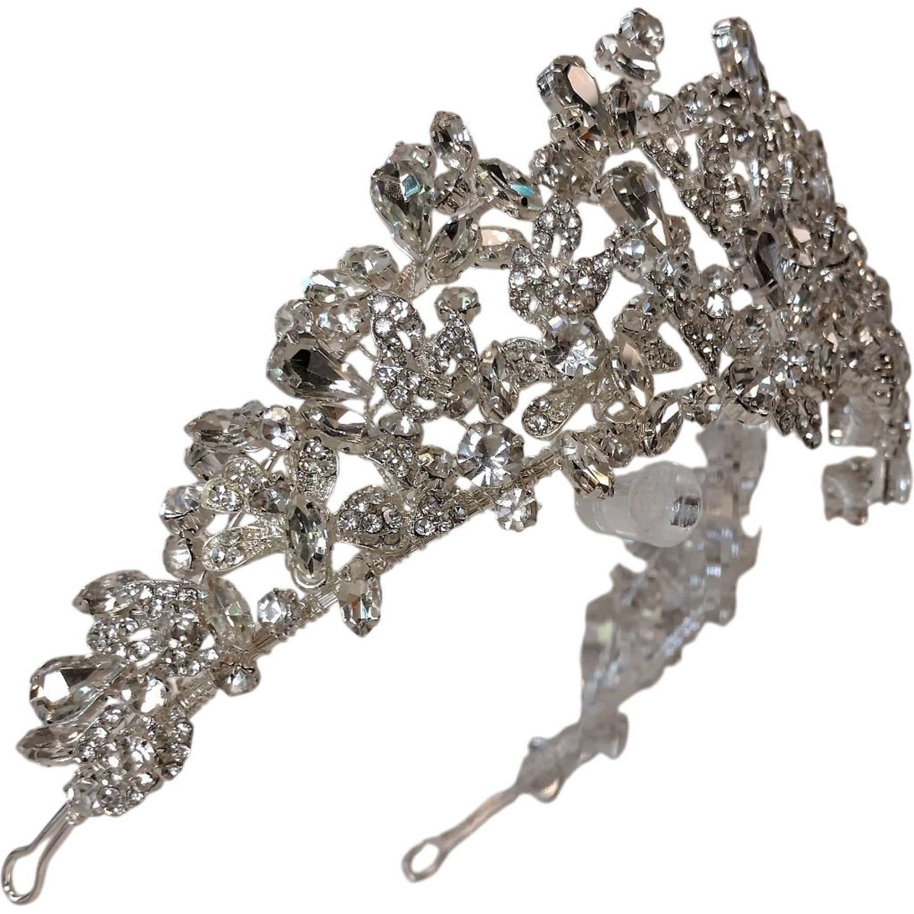 Crystal Floral Bridal Tiara