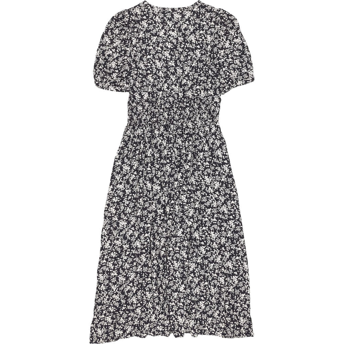 Baukjen Black Floral Midi Dress