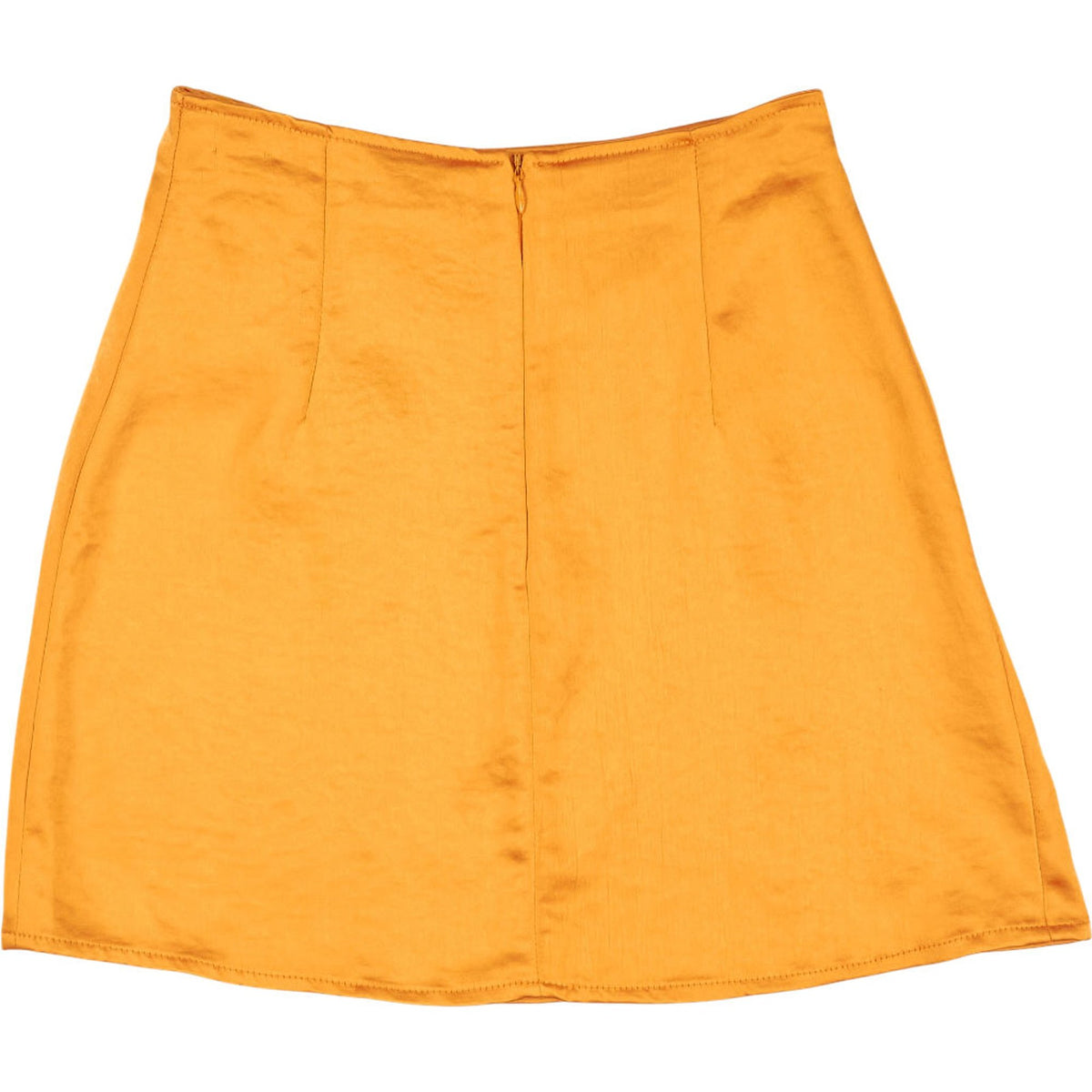 Motel Tangerine Satin Shenka Skirt