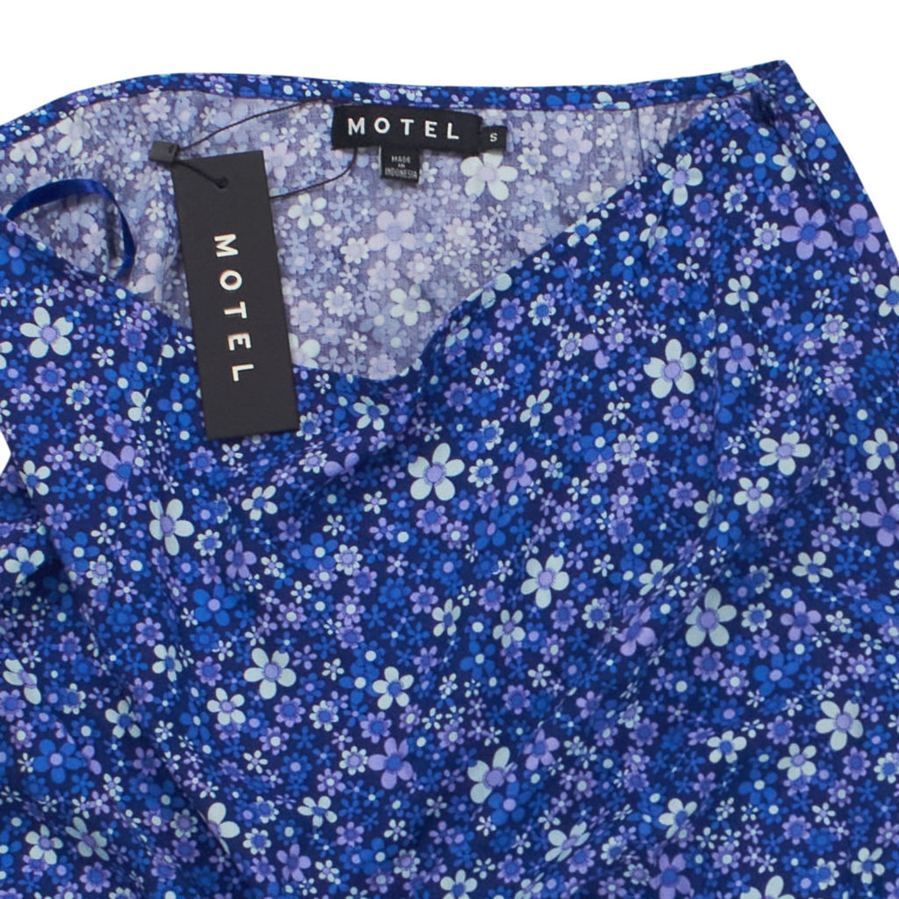 Motel Blue Floral Skirt