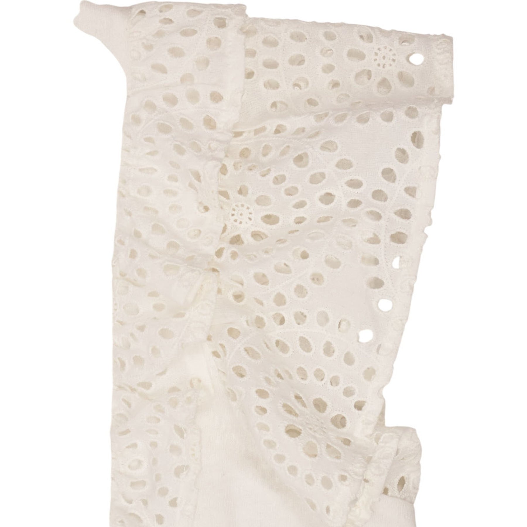 WYSE White Lace Sleeve Top 1
