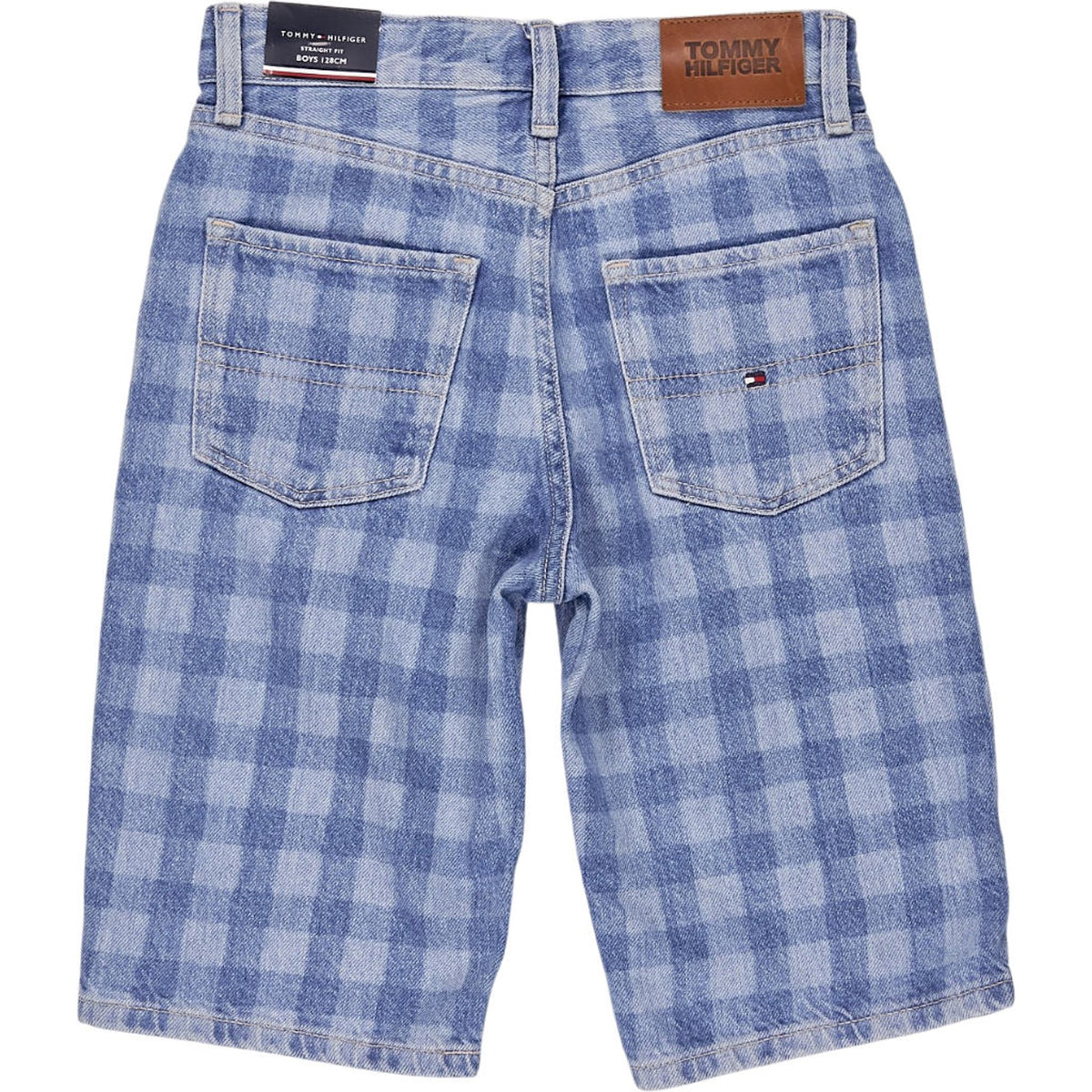 Tommy Hilfiger Blue Check Baggy Shorts