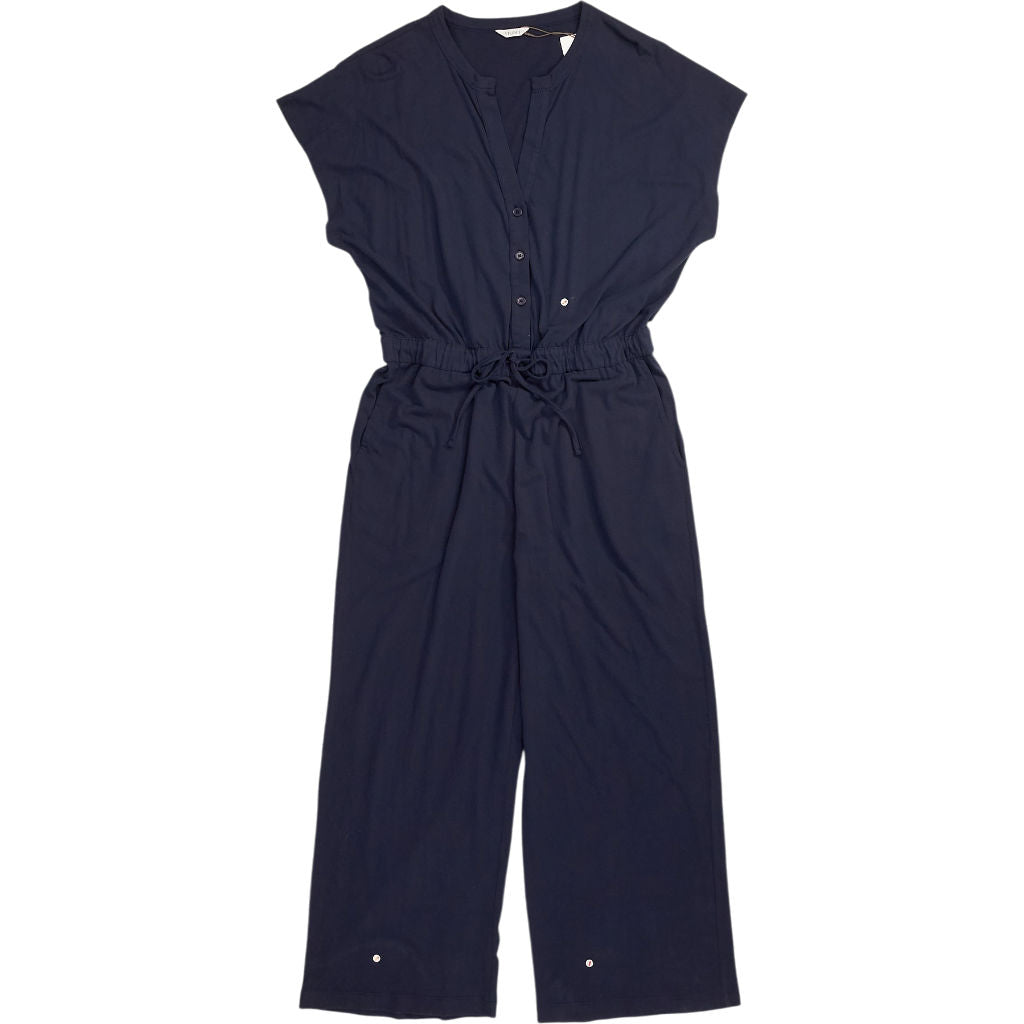 Hush Navy Jumpsuit Drawstring Waist