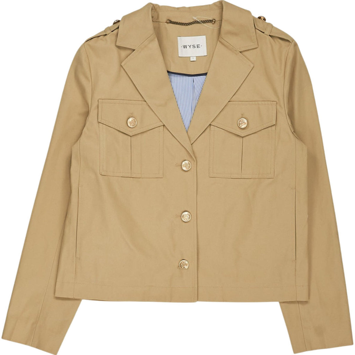 Wyse Khaki Anais Jacket 1