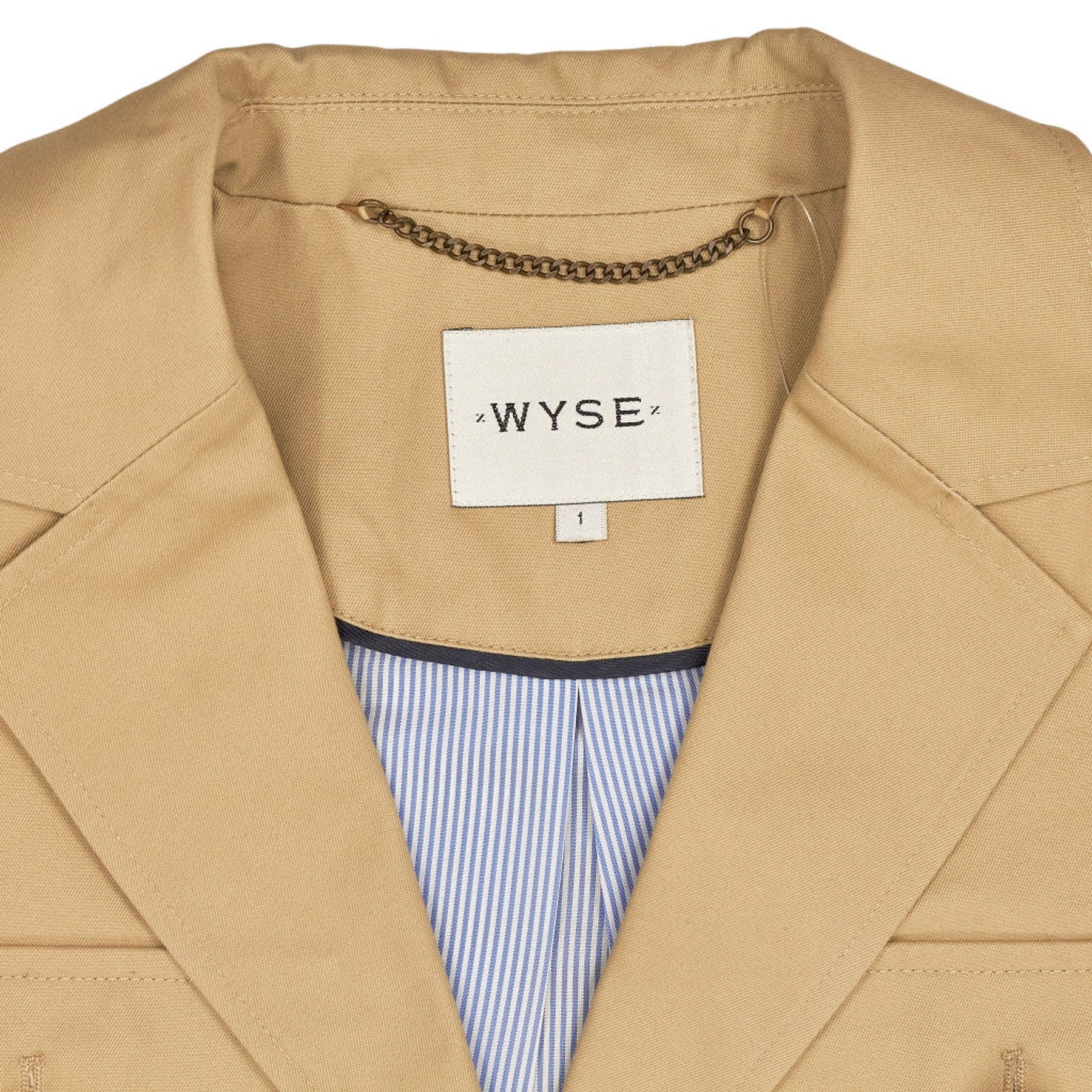 Wyse Khaki Anais Jacket 1