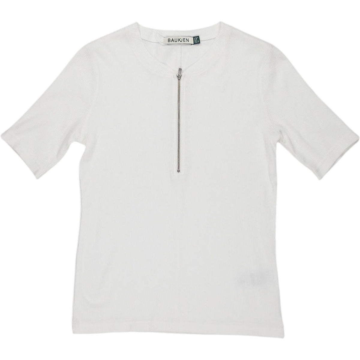 Baukjen White Organic Zip Top