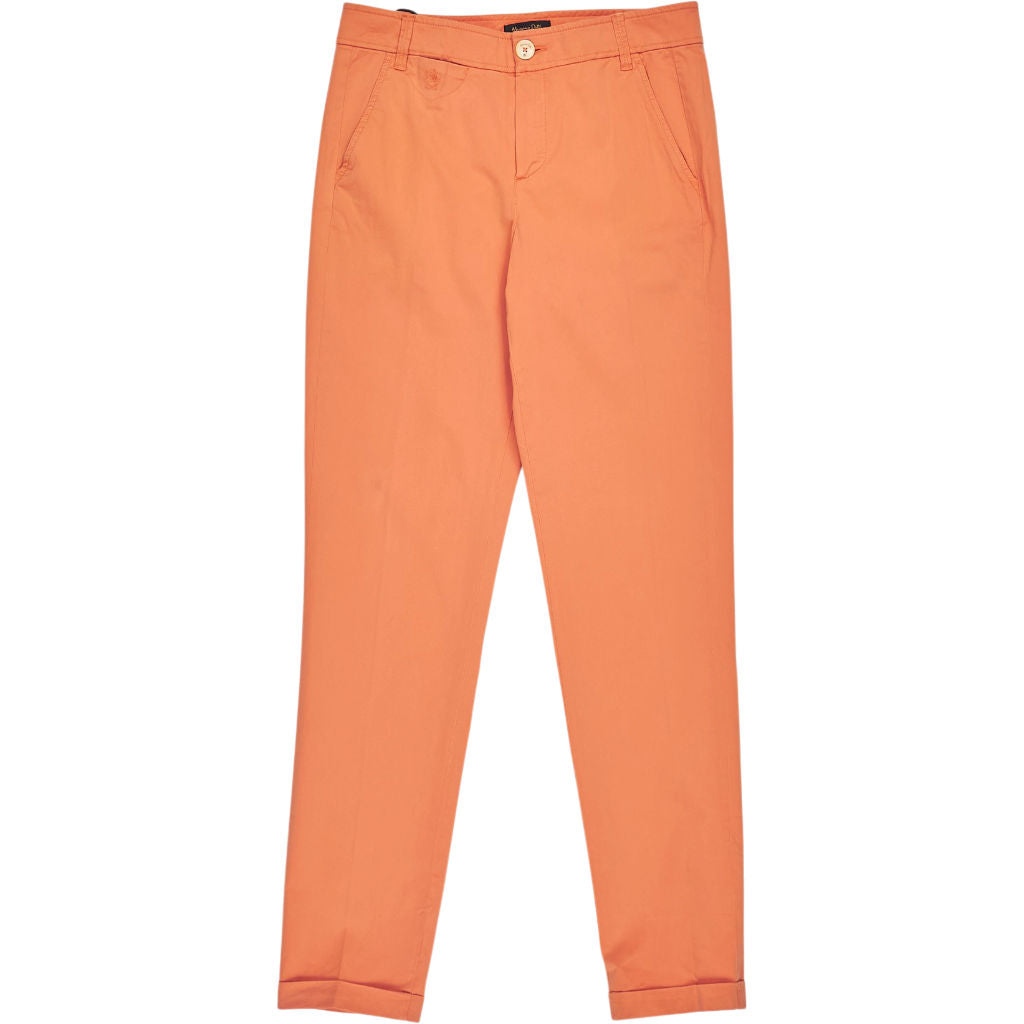 Massimo Dutti Orange Chinos