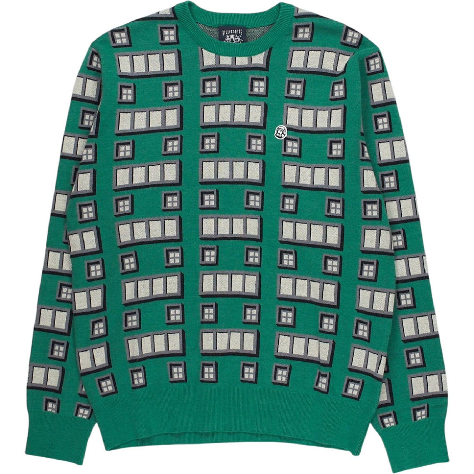 Billionaire Boys Club Green Graphic Jumper