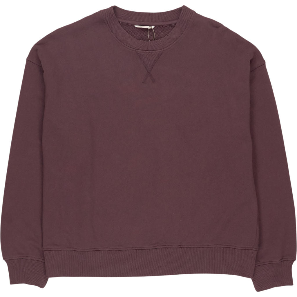 Hush Fudge Brown Back Detail Sweatshirt