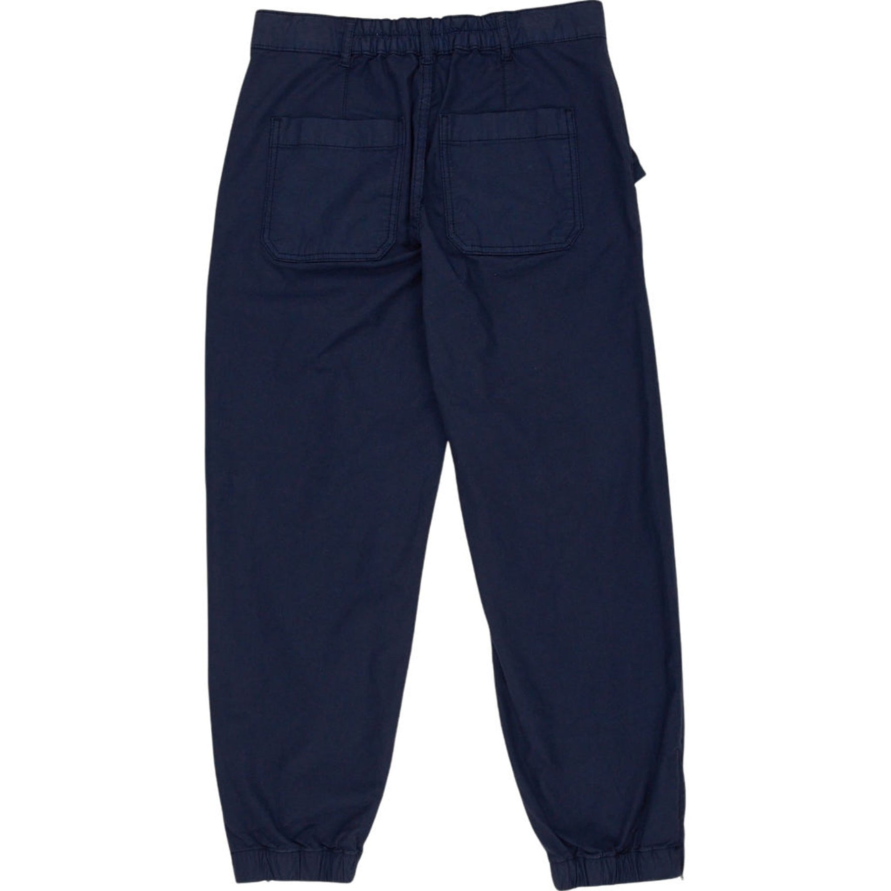 Wyse London Navy Elasticated Trousers 1