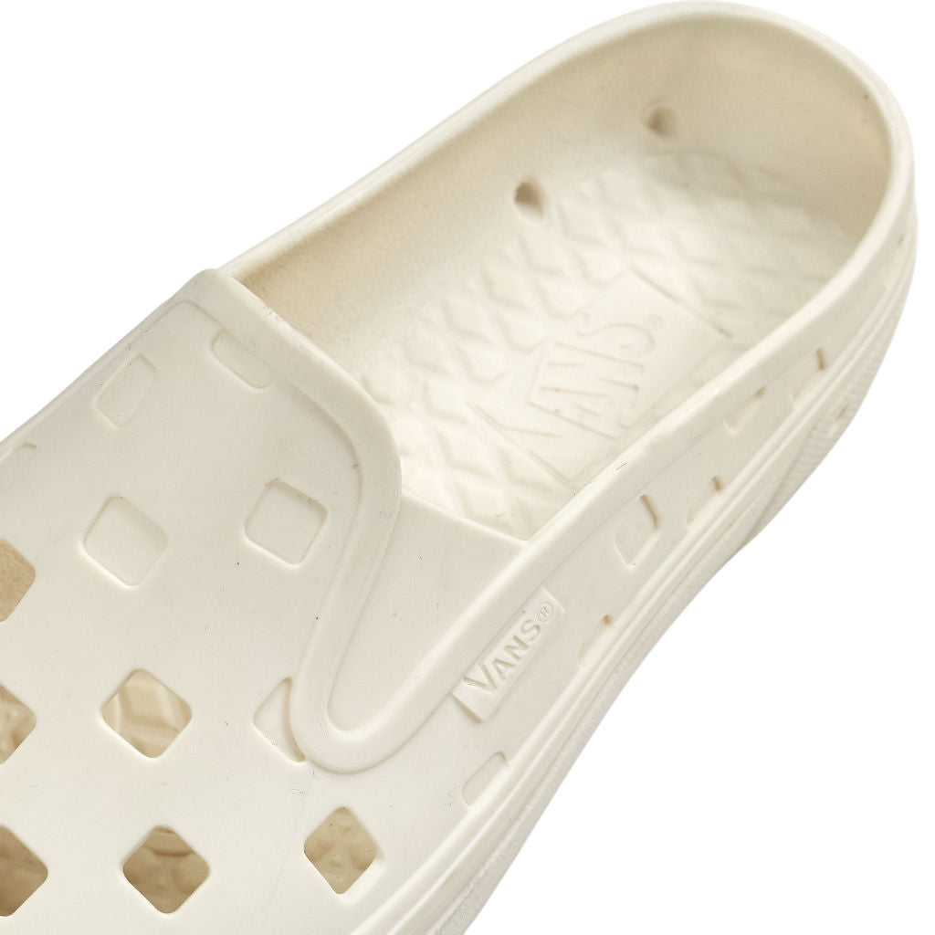 Vans Cream Slip-On Clogs UK 4