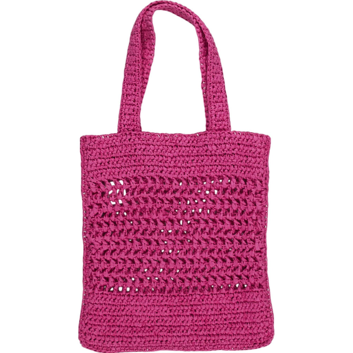 OMNES Pink Crochet Handbag