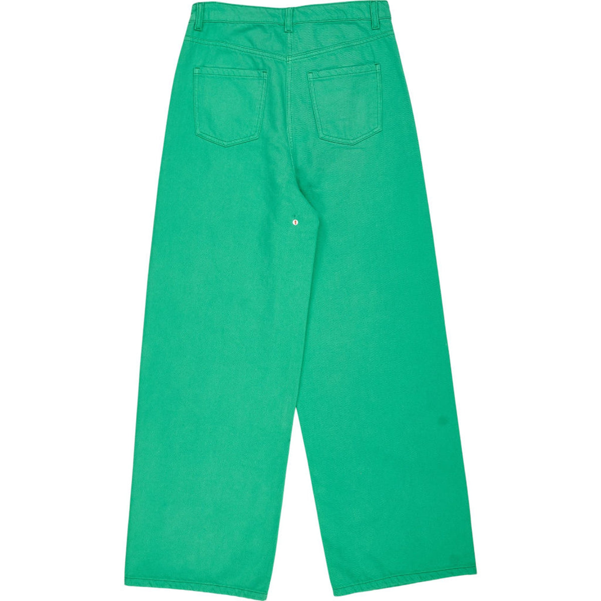 OMNES Green Wide Leg Jeans