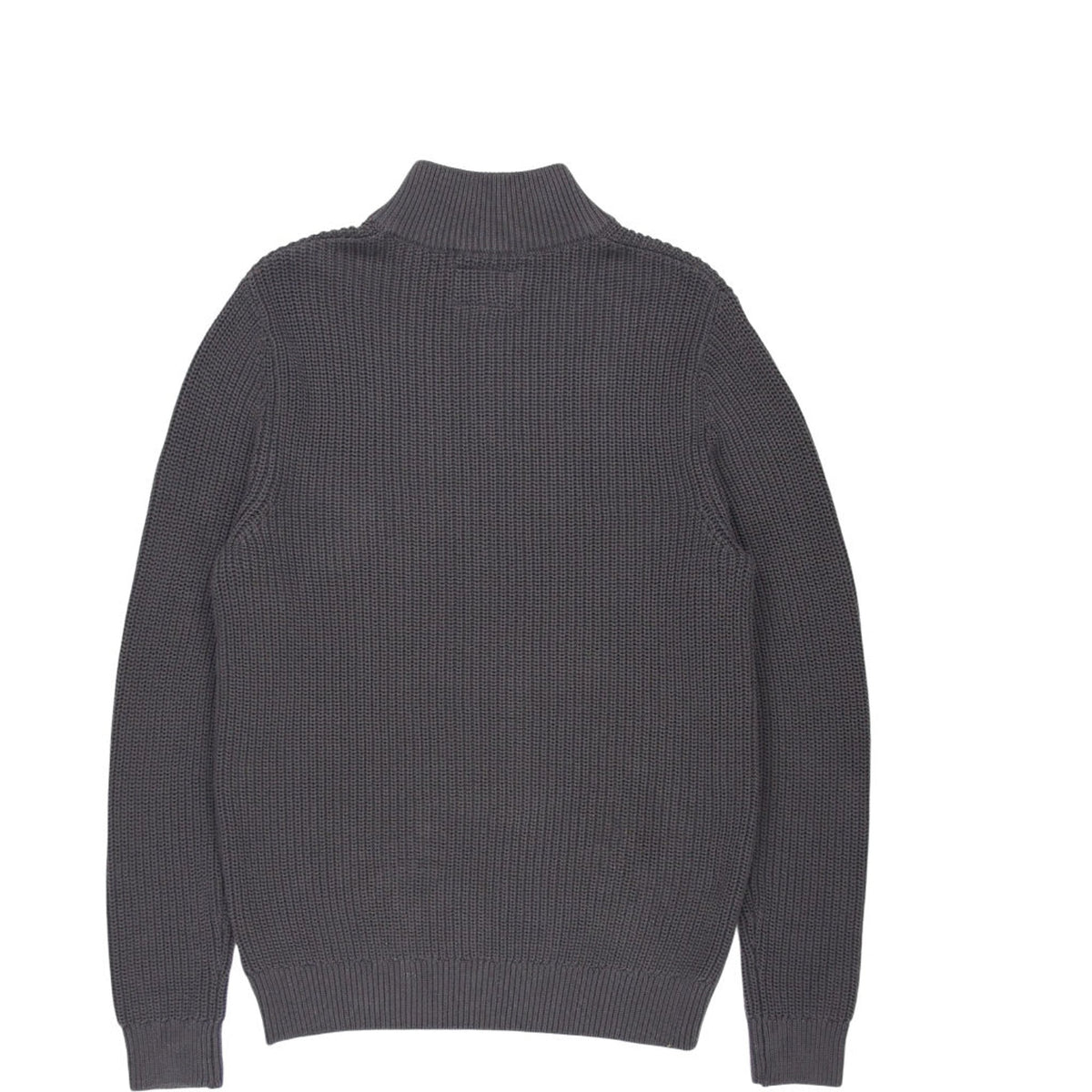 Folk Grey 1/4 Zip Knit Jumper