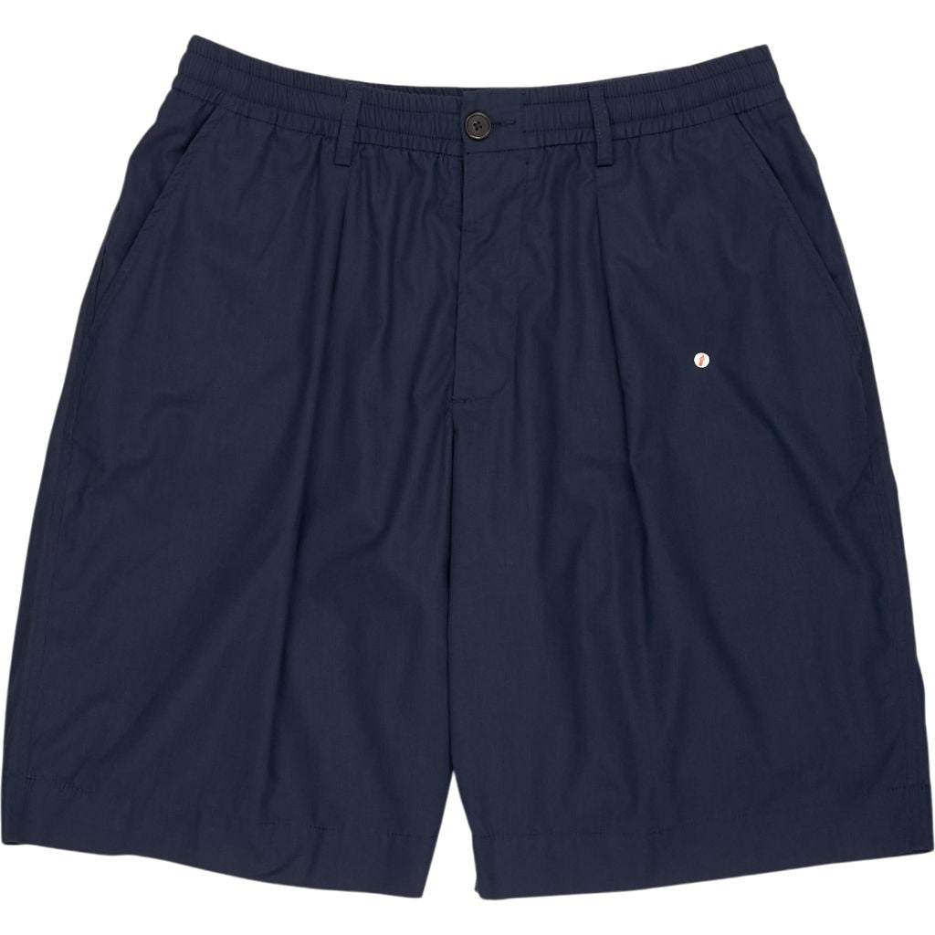 Universal Works Navy Recycled Polyester Shorts