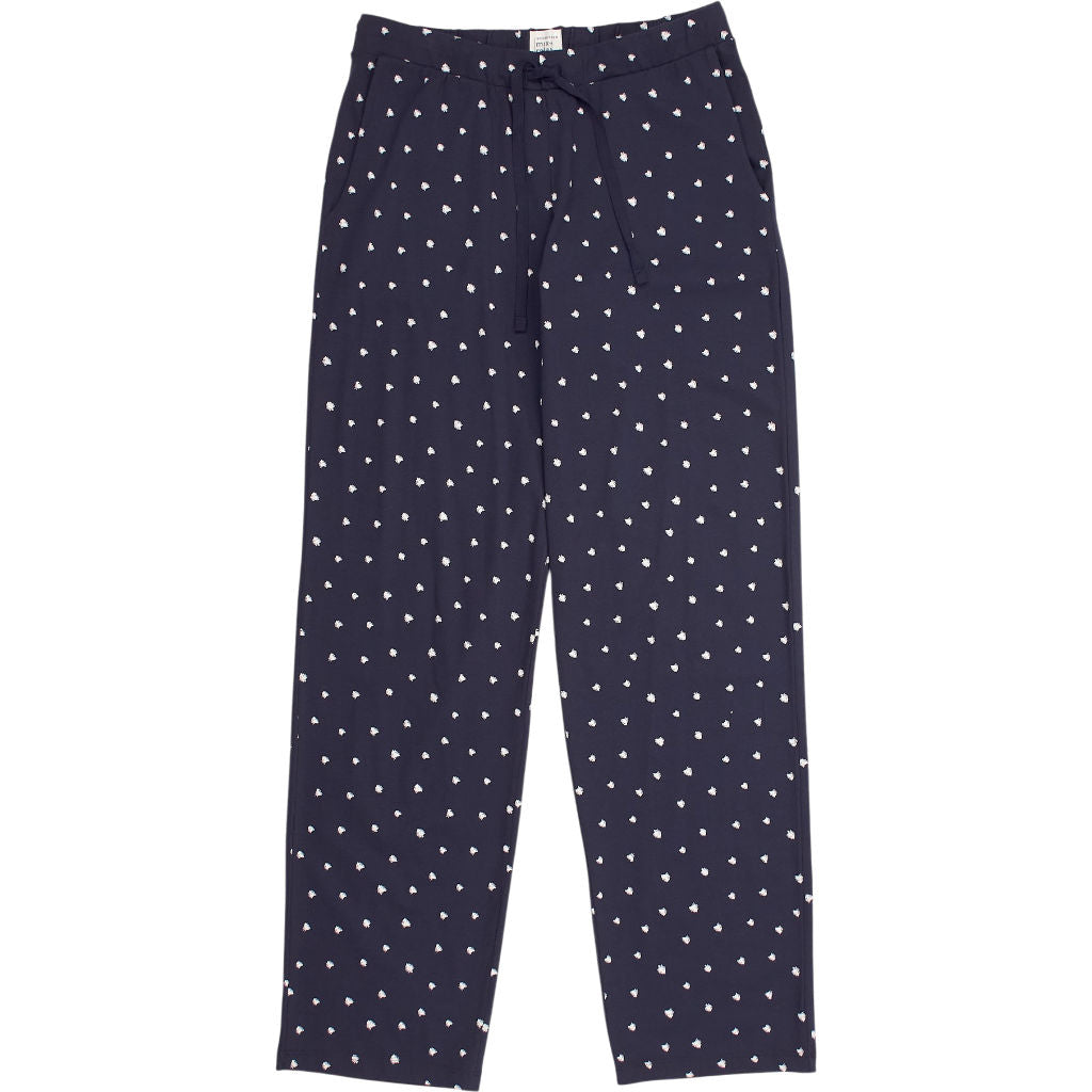 Schiesser Blue Polka Dot Lounge Trousers