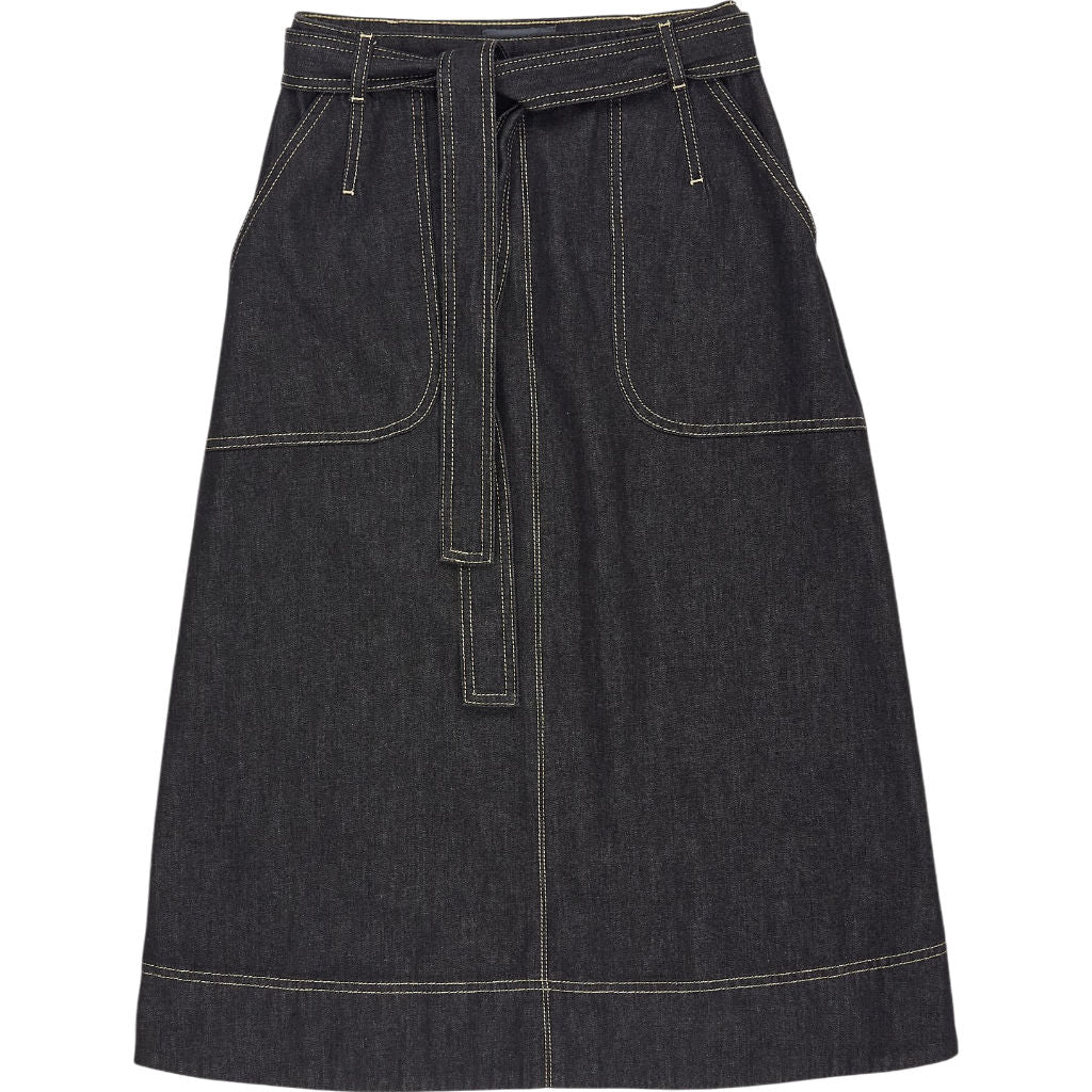 Wyse Carbon Remi Denim Skirt UK 8