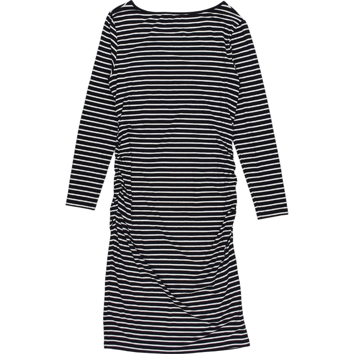 Isabella Oliver Black Striped Dress