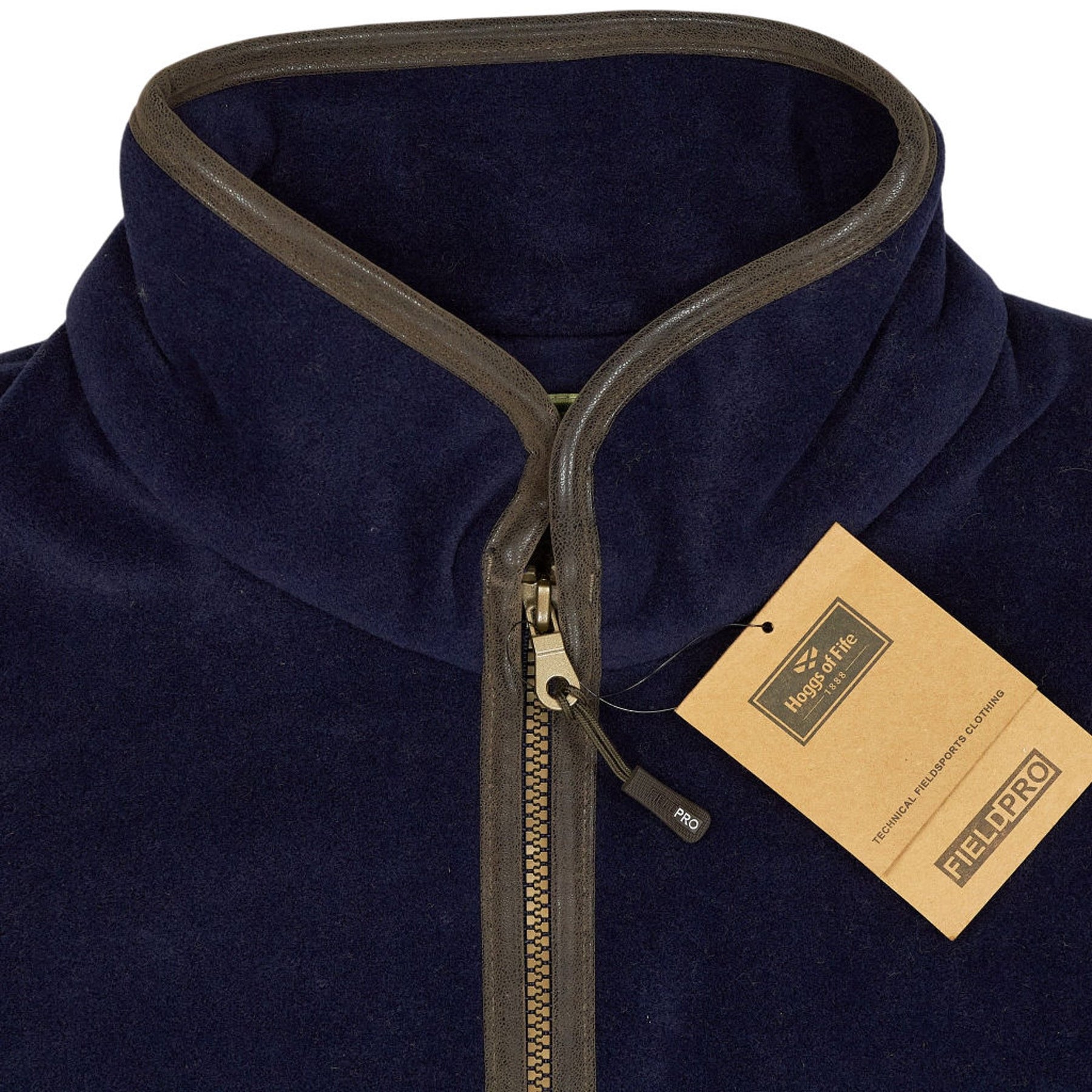 Hoggs of Fife Navy Stenton Fleece Jacket