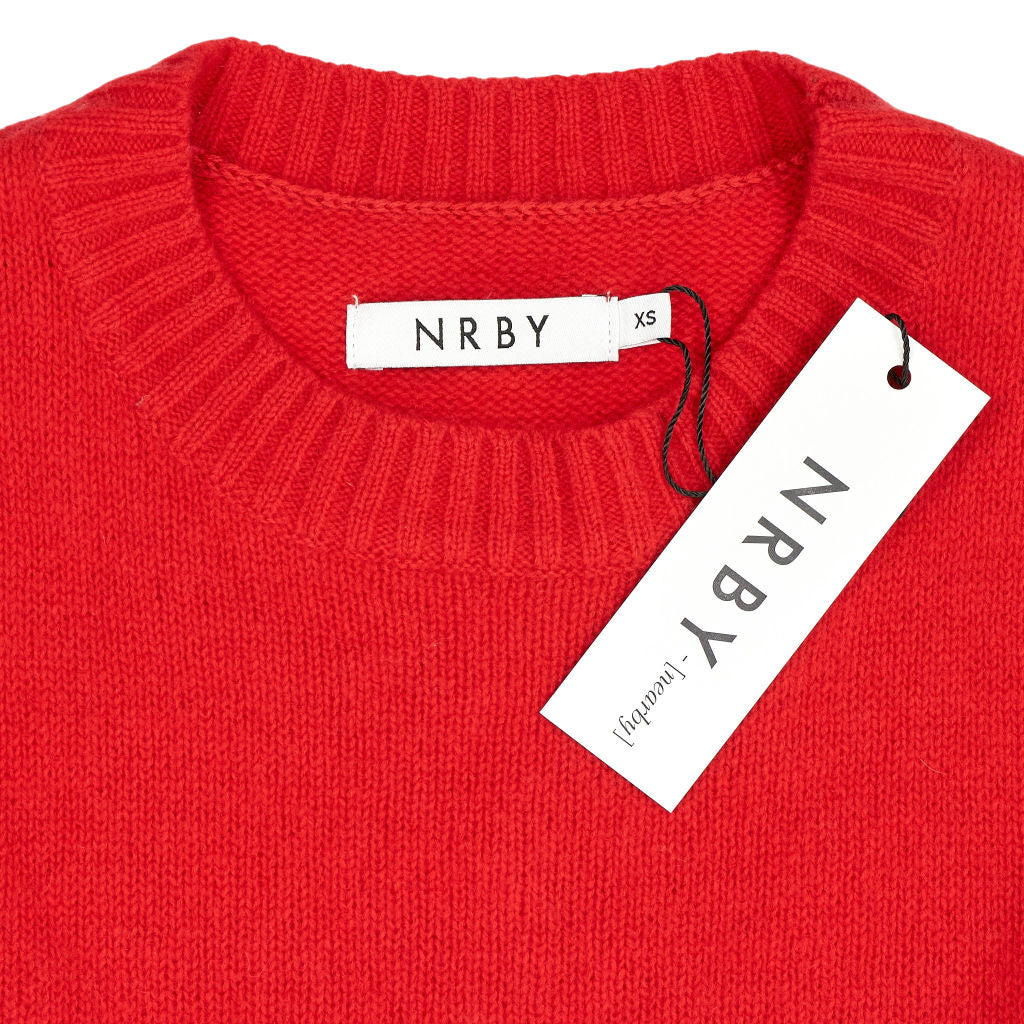 NRBY Red Merino Wool Tank XS