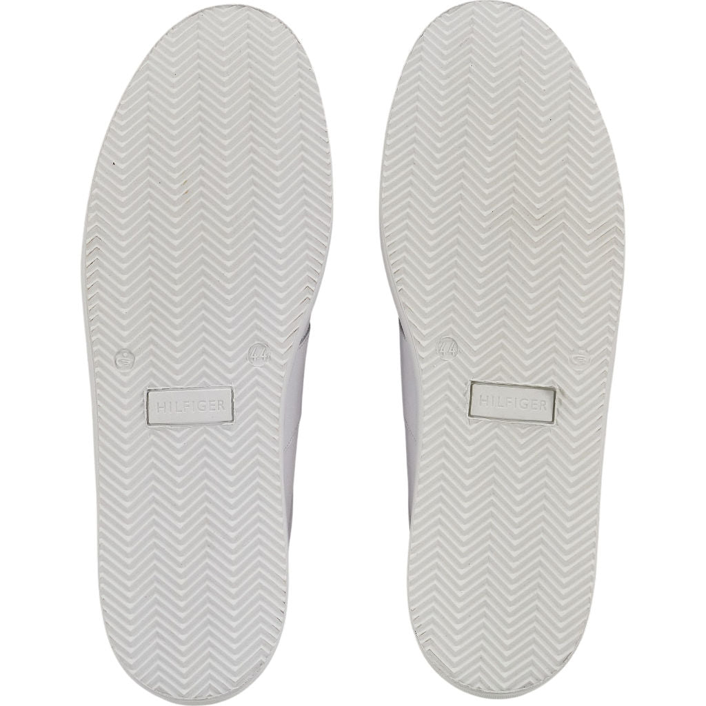 Tommy Hilfiger White Leather Trainers