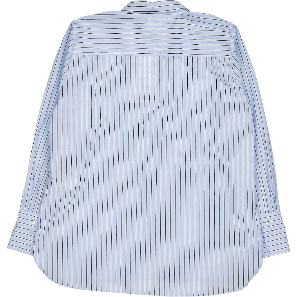 Baukjen Blue Stripe Risma Organic Shirt