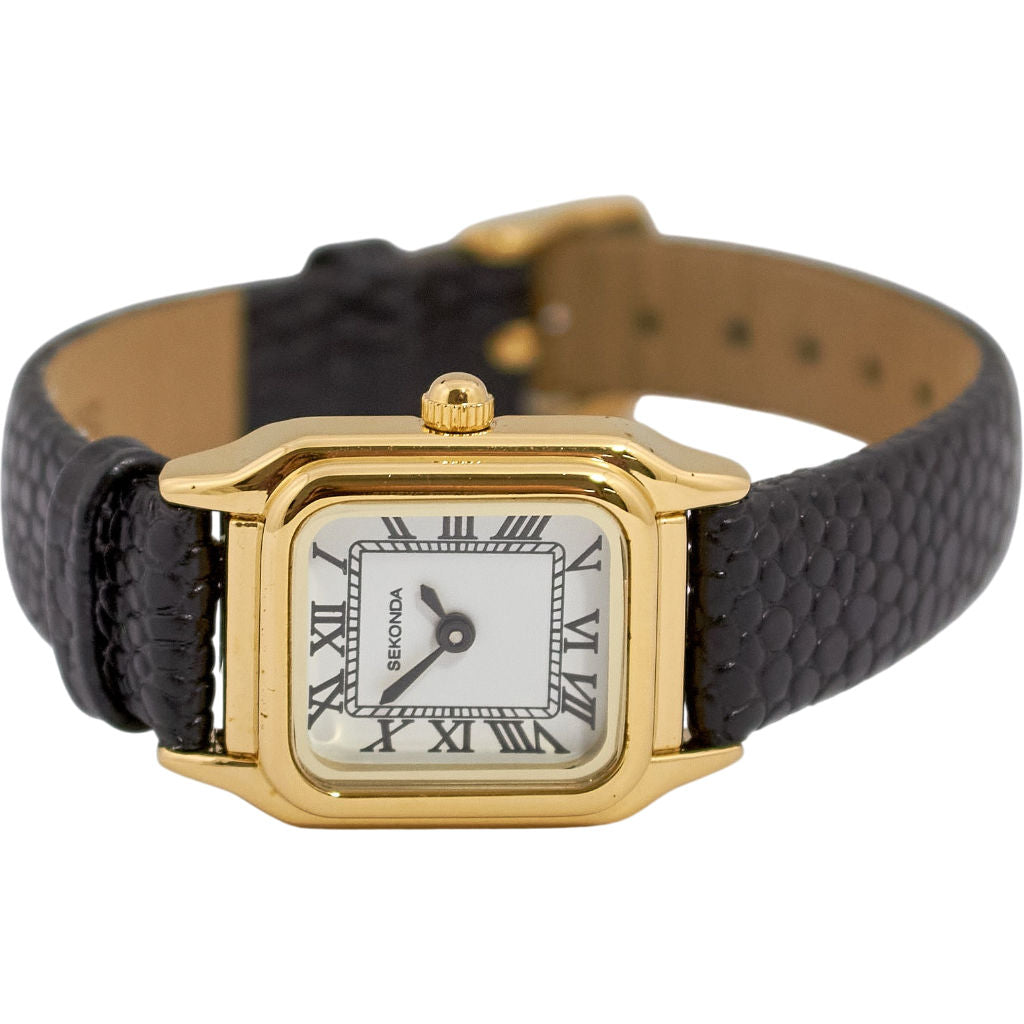 Sekonda Black Gold Watch