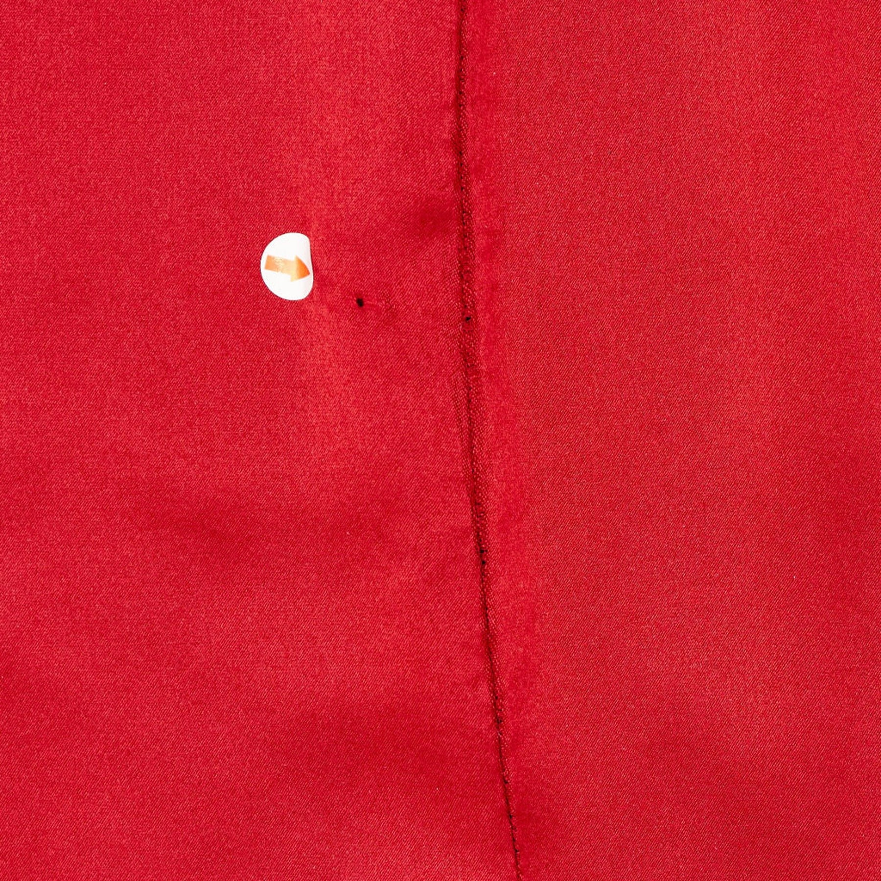 Reformation Red Satin Slip Dress