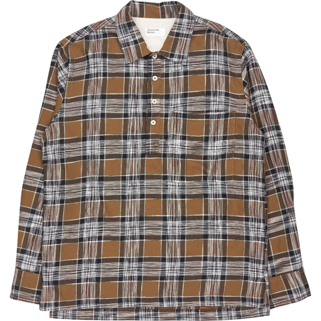 Universal Works Brown Check Shirt