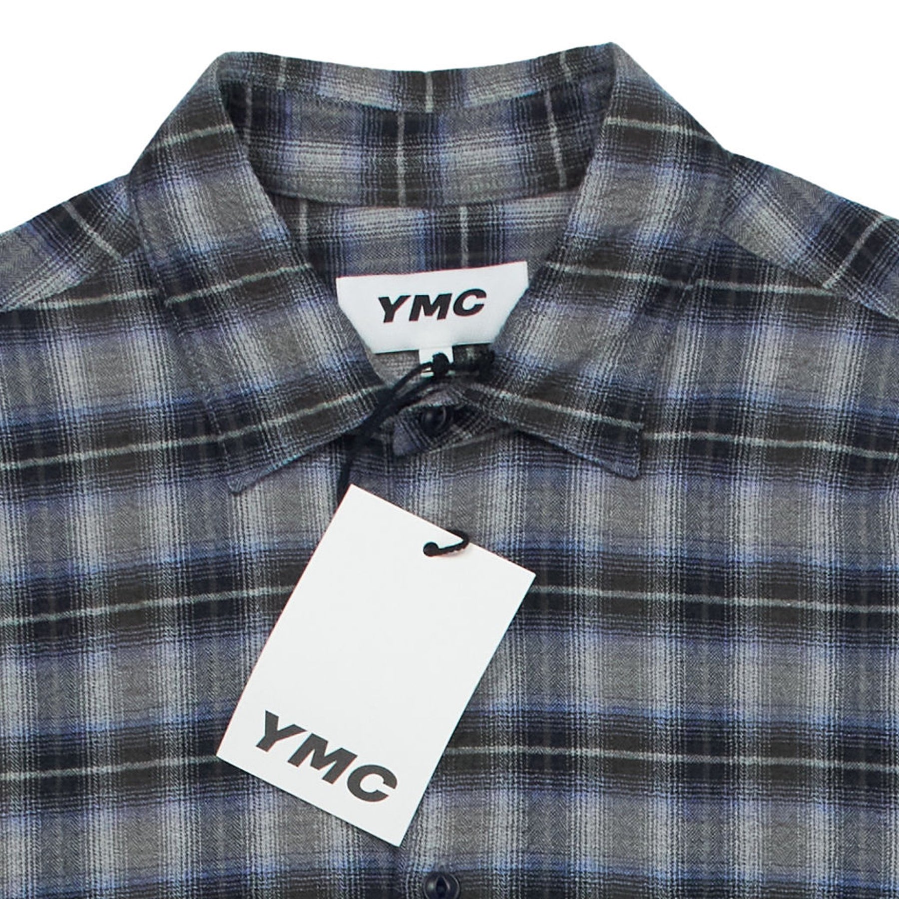 YMC Grey Checkered Shirt