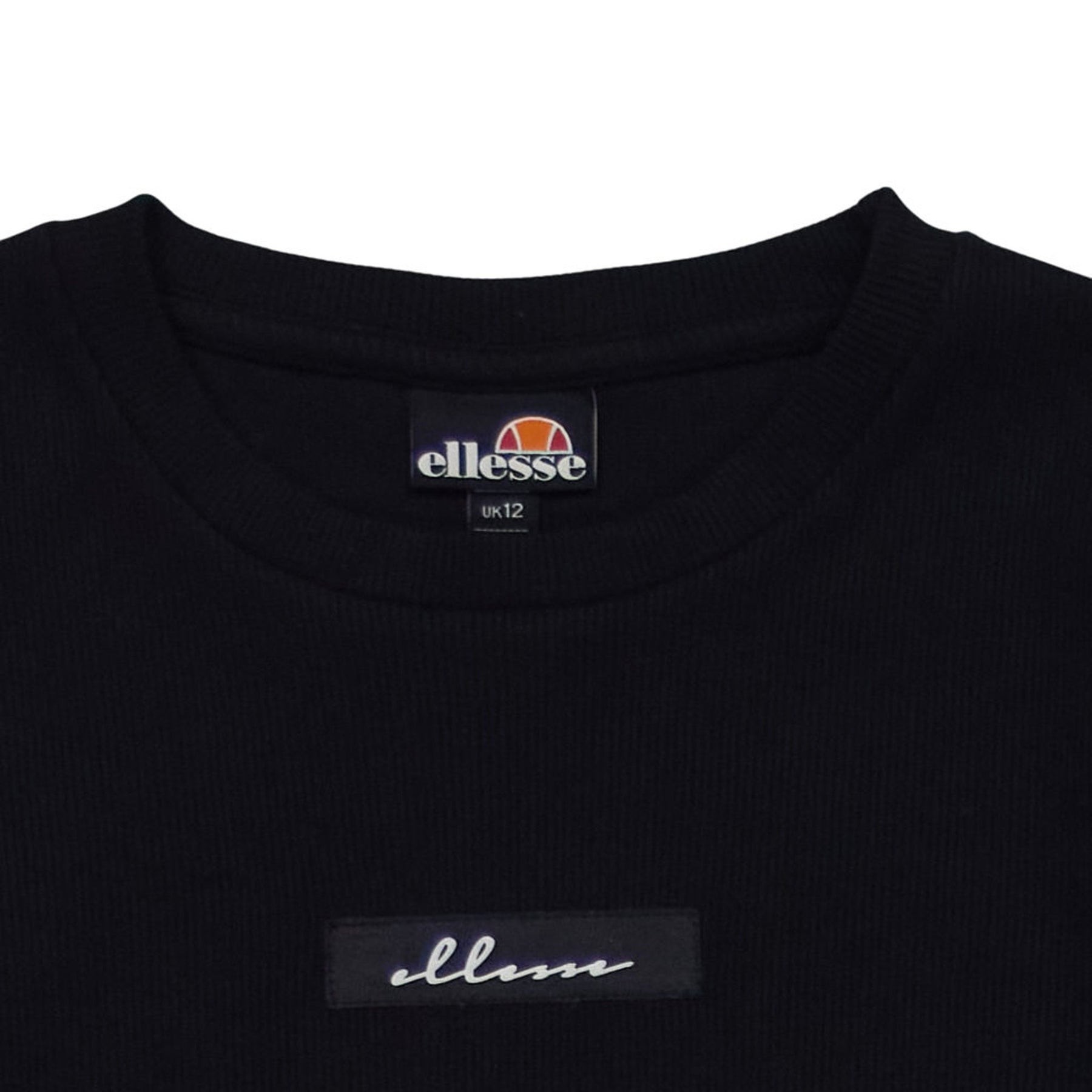 Ellesse Black Long Sleeve Sports Dress