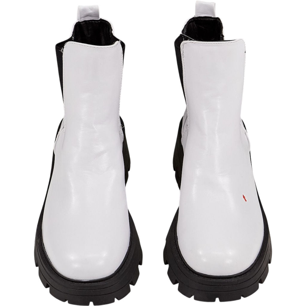 Topshop White Platform Chelsea Boots Size 6 39 Shop from Crisis Online