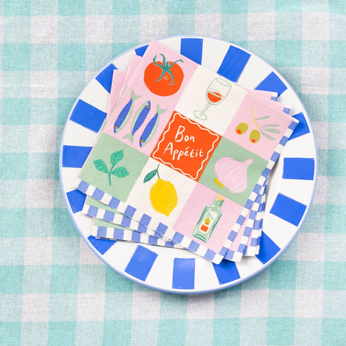 Bon Appetit Recycled Paper Napkins | 20 Pack