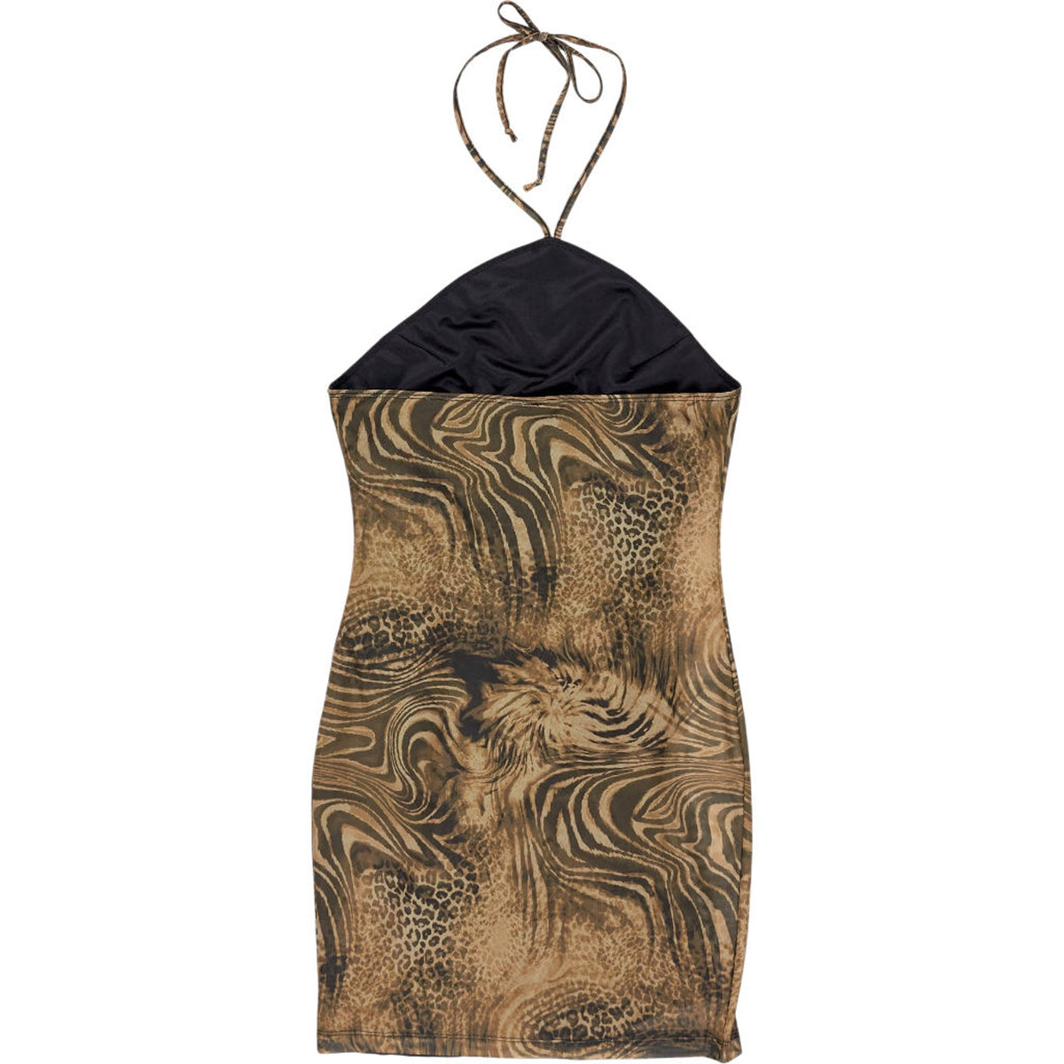 Motel Brown Cheetah Maliga Dress Strappy