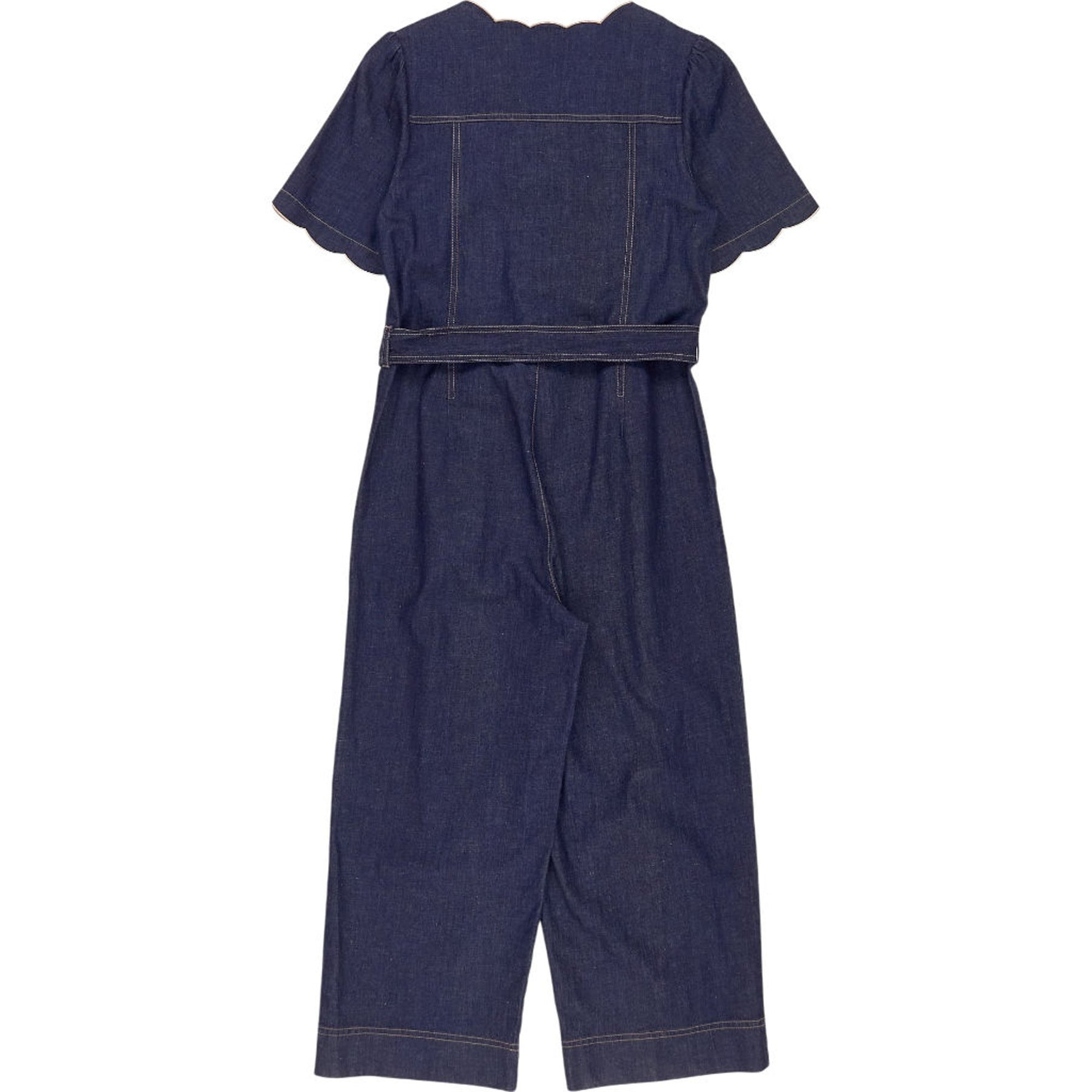 Wyse Blue Denim Jumpsuit