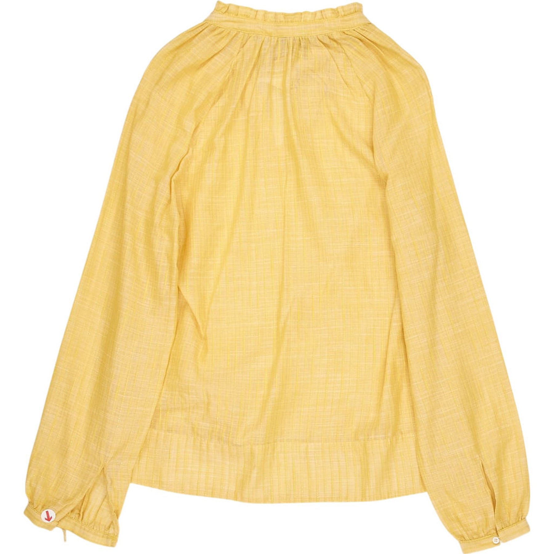 YMC Yellow Gathered Blouse 8