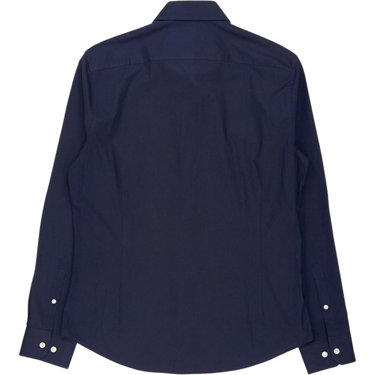 Moss London Navy Slim Fit Shirt