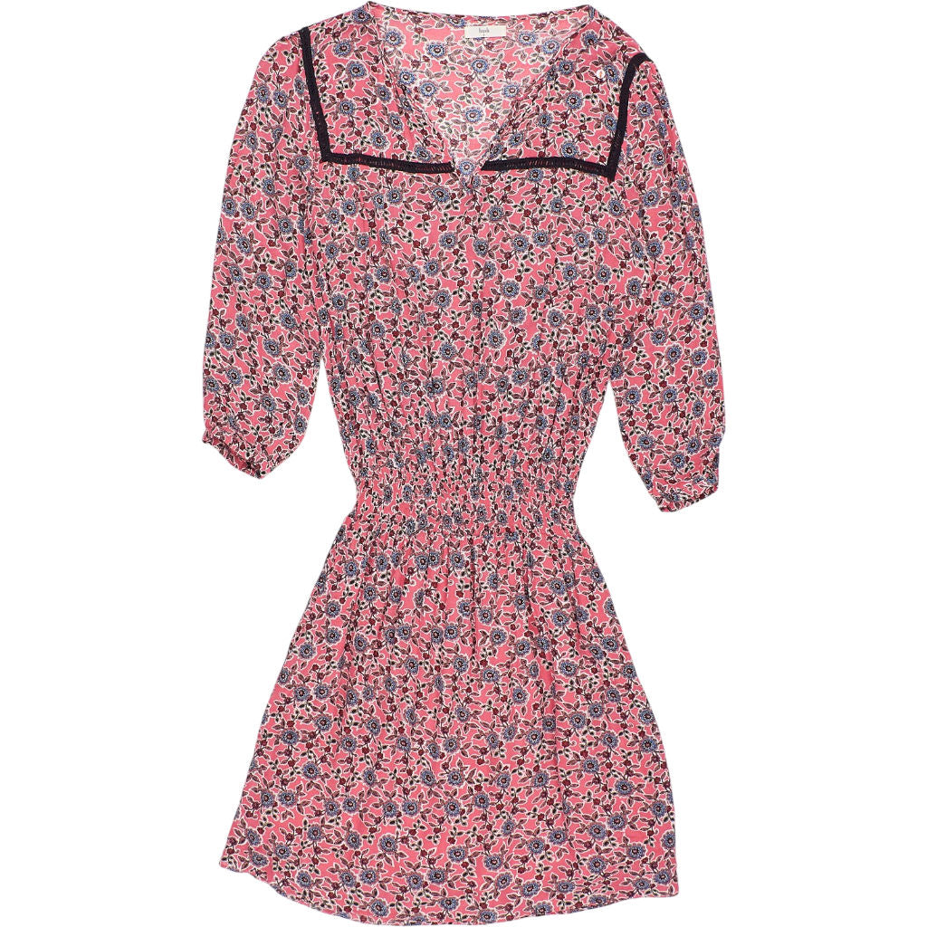 Hush Pink Floral Print Dress