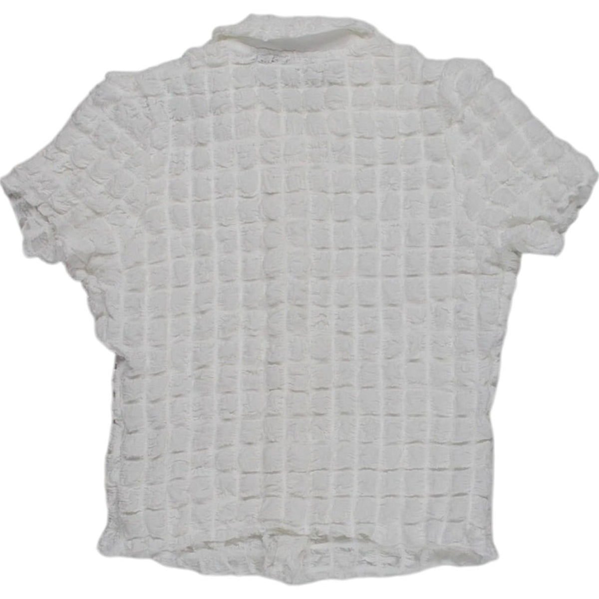 Motel White Bubble Jersey Yein Shirt