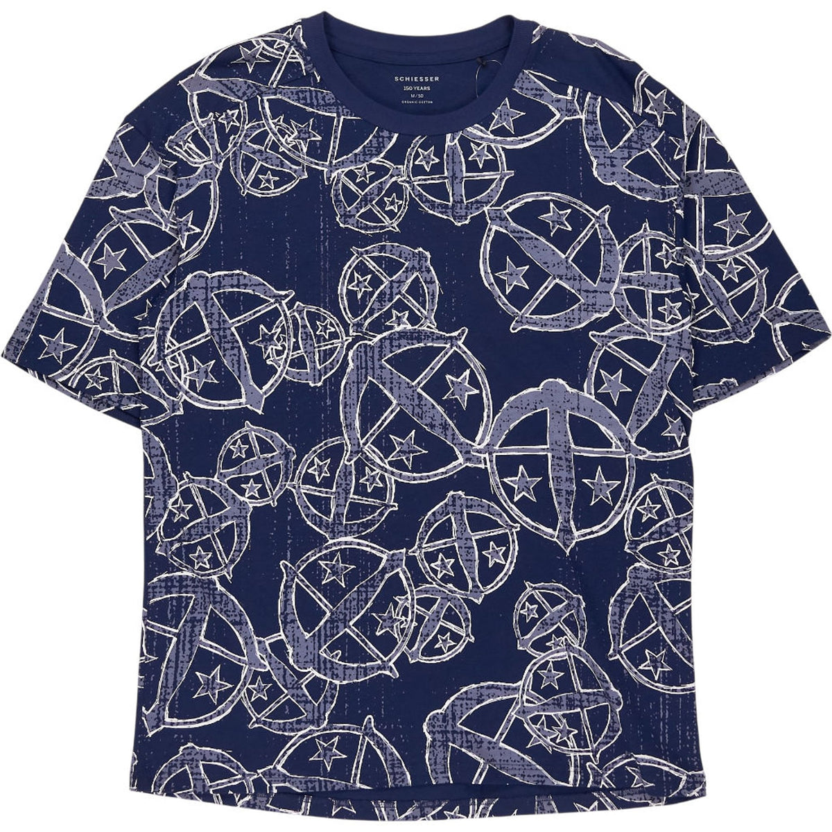 Schiesser Blue Star T-Shirt Organic Cotton