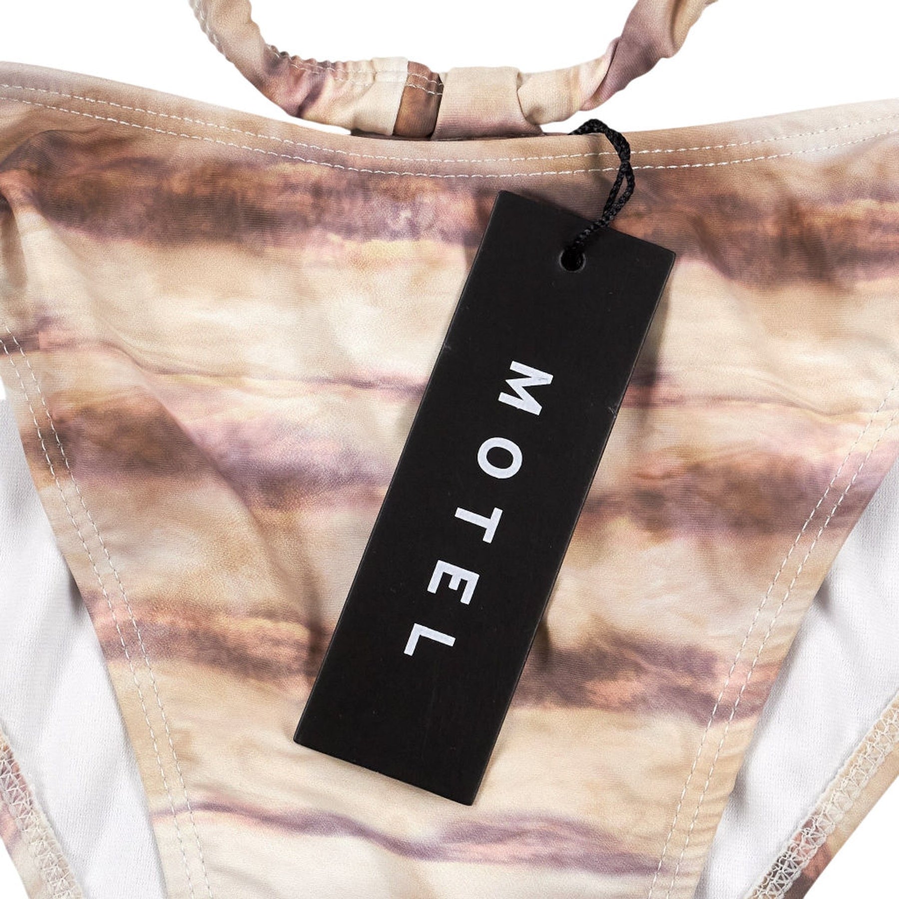 Motel Abstract Print Ricky Swimsuit