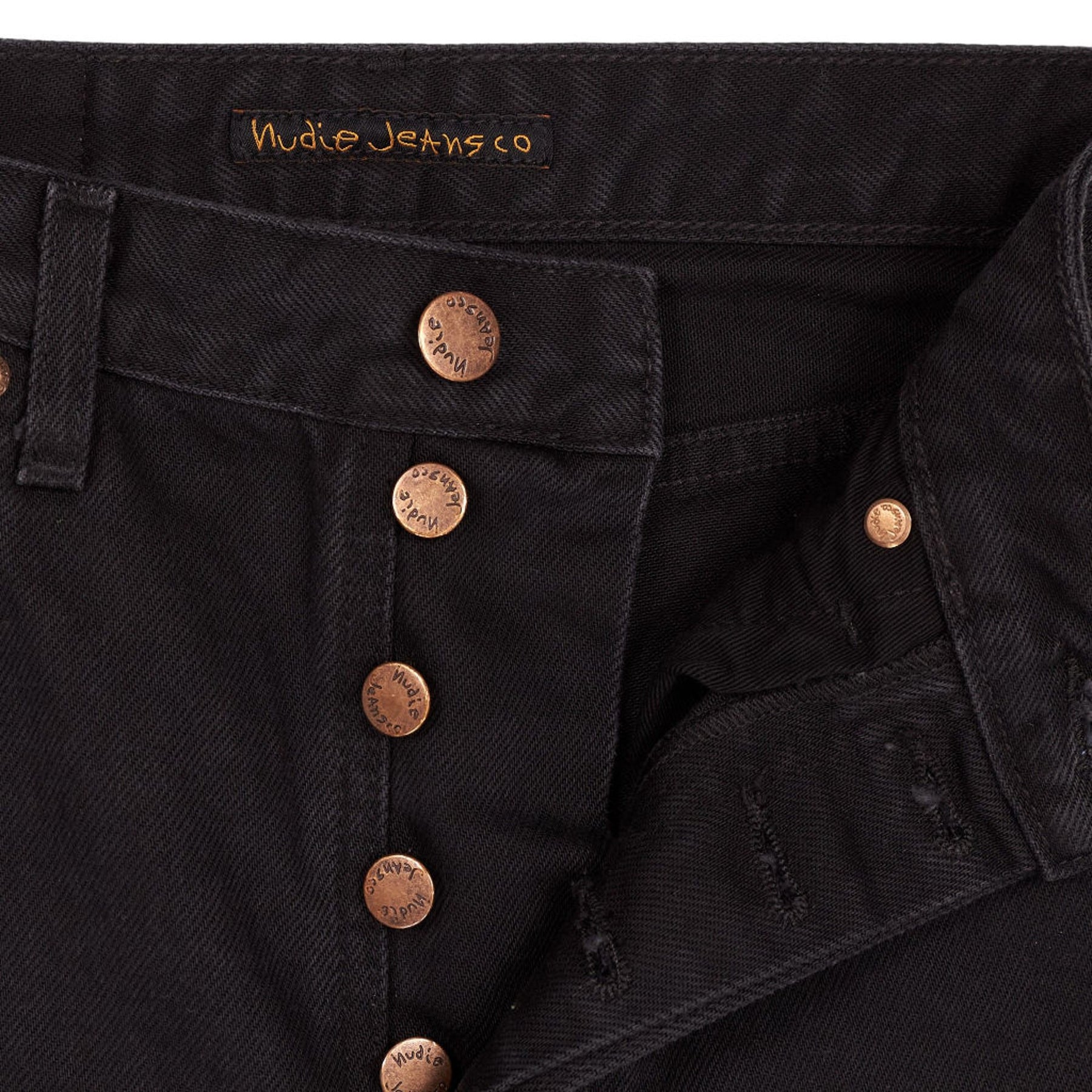 Nudie Jeans Black Breezy Britt Jeans