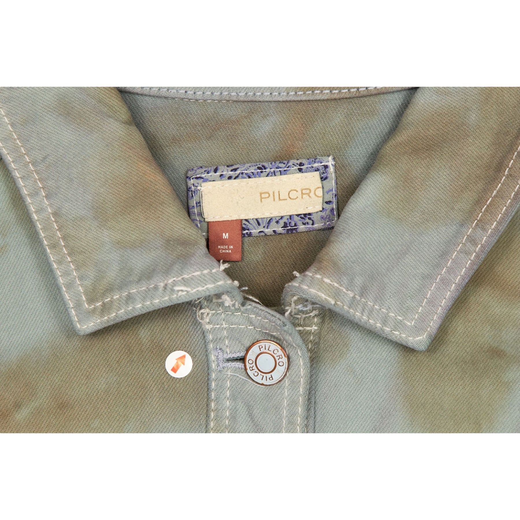 Pilcro Green Tie Dye Jacket