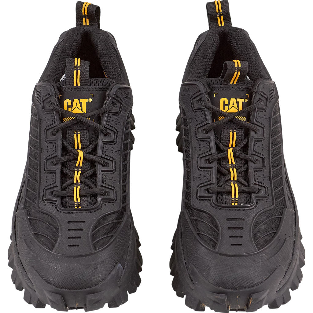 CAT Black Intruder Mecha Trainers UK 8