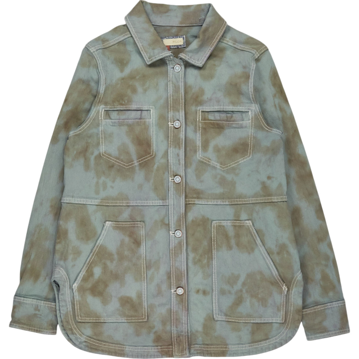 Pilcro Green Tie Dye Jacket