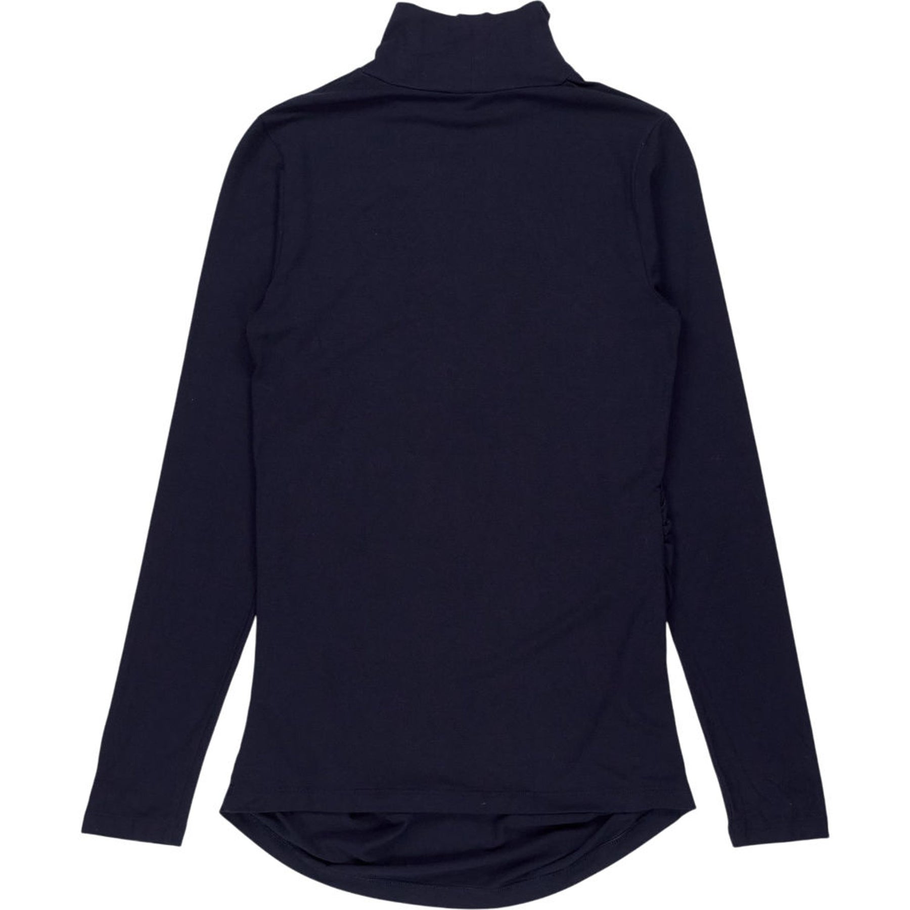 Isabella Oliver Navy Maternity Turtleneck Top
