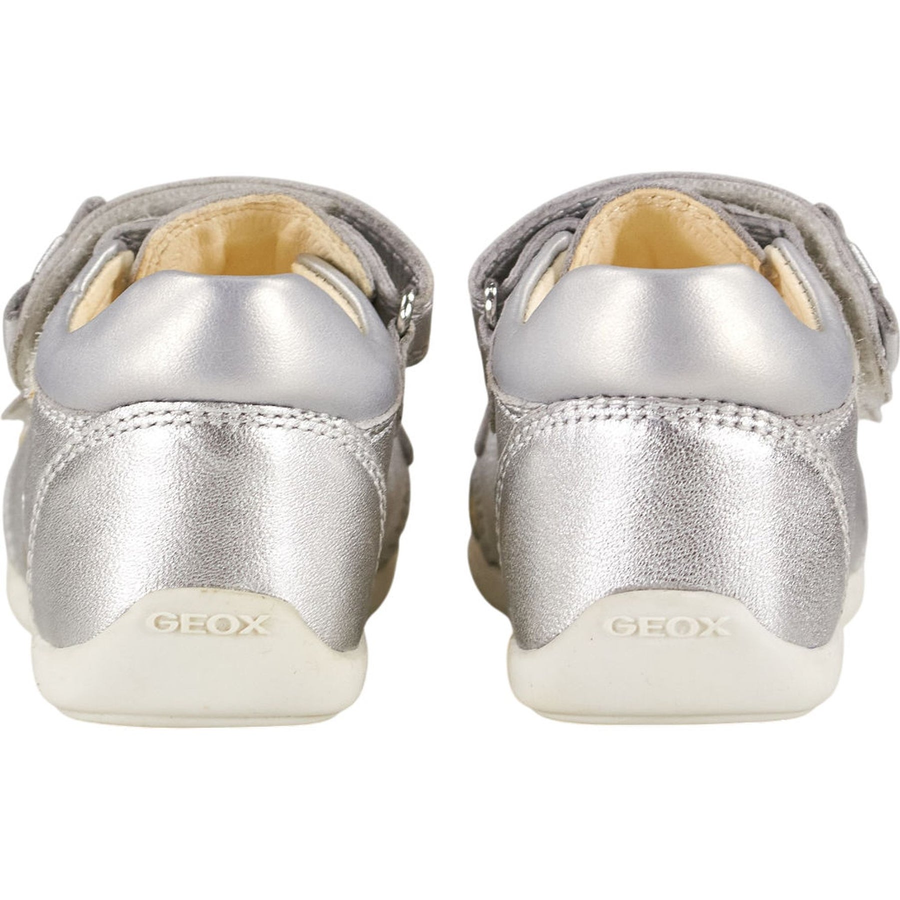 Geox Silver Kaytan Kids Shoes